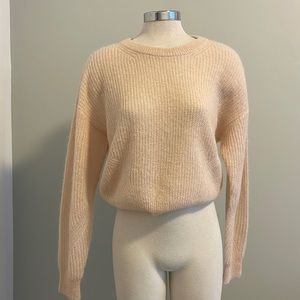Veronica Beard Mohair Soft Crew Neck Melinda Sweater Size L